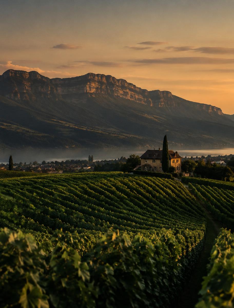Le Jura seen from Geneva